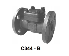 美國(guó)泰勒鍛鋼法蘭止回閥C344-B